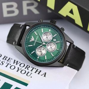 Emporio Arman_i Black Green All Chronograph Working W71