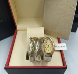 Bvlgari Serpenti Tubogas Gold Two Tune Gold Dial