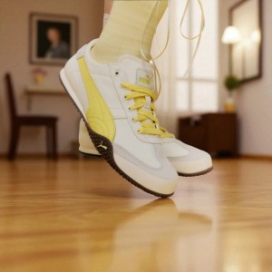 Pumaa Bella Ut Canvas White Yellow