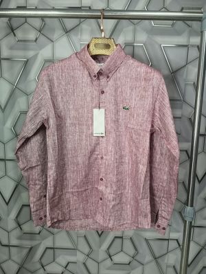 Lacoste_Melange_Red_Embroidery_Logo_Classic_Shirt_(1783)