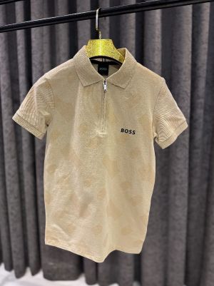 Boss polo butter cream imported tshirt