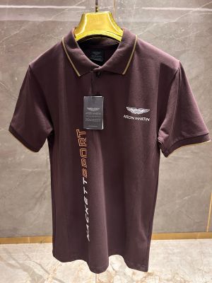 HACKET_T SPORT MAROON X ASTON MARTIN PREMIUM POLO