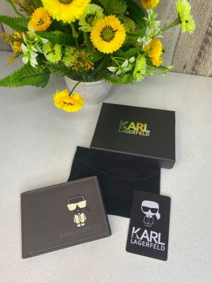 KARL_LAGERFELD WALLET WID OG BOX DUST BAG CARD 