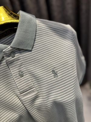 RALPH LAUUUREN POLO TSHIRT STRIPS PREMIUME GREENISH