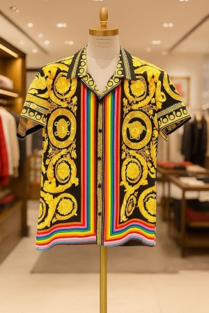 VERSACE HALF SLEEVES . IMPORTED BRANDED SHIRT