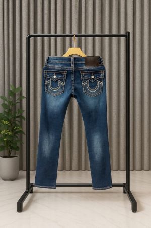 TRUUE RELIGION JEANS TURKEY IMPORTED WHITE STICH