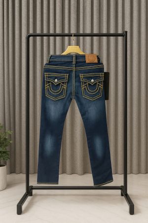 TRUUE RELIGION JEANS TURKEY IMPORTED BROWN POCKET