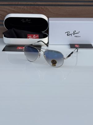 Rayban 3517 silver blue shaded 