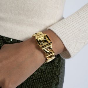 Guess Square GWC-0234 Gold