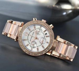 Micheal Kors Parker MK5774 White Dial
