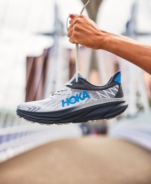 Hoka Challenger 7 Trainer Grey Blue