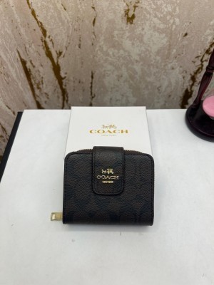 COAC_H PREMIUM WALLET WITH OG BOX AAA 9111 ( COFFEE)