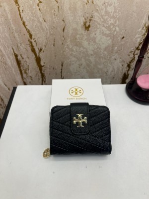 TORY BURC_H PREMIUM WALLET WITH OG BOX AAA 9111 ( BLACK)