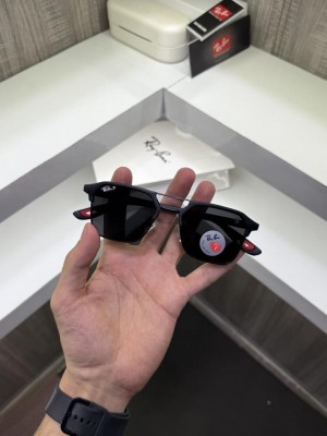 Ray ban black red sunglasses