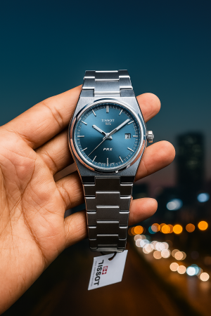 Tisso t PRX Premium Watch Back open