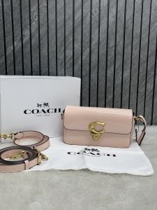 Coach_Studio_Baguette_Pink_Patent_Leather_With_OriginalBox_DustCover_Tags
