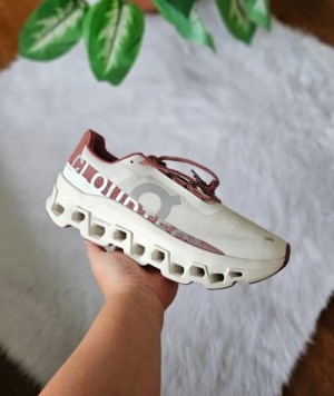 On Cloudmonster Lunar New Year Ivory Red