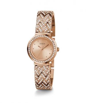 Guess Treasure Rose Gold Womens Watch GW0476L3