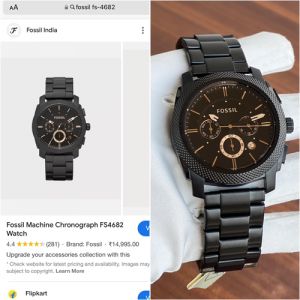 FOSSI.L CHRONOGRAPH METAL