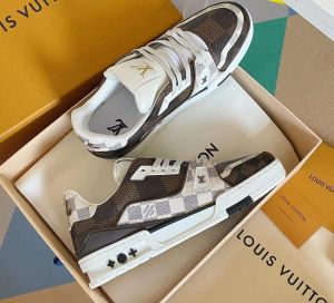 Loui_s Vuitton LV New Trainer Brown Men Shoes