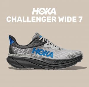 HOK_A Challenger 7 Trainers Grey Blue Men Shoes