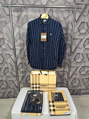 Burberry_Navy_Blue_Embroidery_Logo_Lining_Shirt_With_Brand_Box_And_Carry_Bag_(1708)