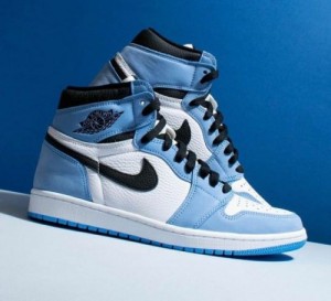 air jordan retro 1 high university blue semi ua