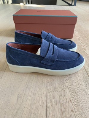 Loro Piano Premium Seude Loafers