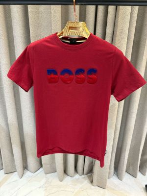 Sale Boss Middle Brand Print Round Neck T-shirt Read 
