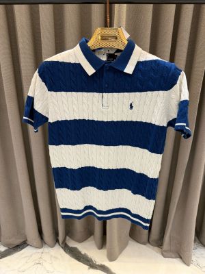 SALE Ralph_Lauren Chest Logo Lining Polo Blue
