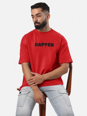 Basic Red Oversized Tshirt