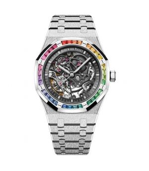 Audemars_Piguet Royal Oak Frosted Diamond Skeleton Automatic 