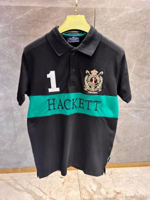 HACKET_T BLACK PREMIUM IMPORTED POLO