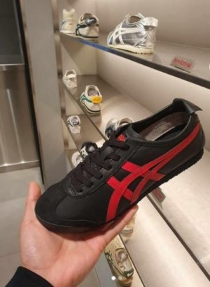 onitsuka Tiger Mexico 66 Black Classcic red