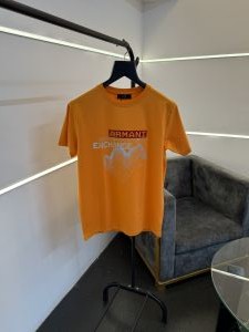 Arman i exchange turkish imported reflective 3d print round neck tshirt orange