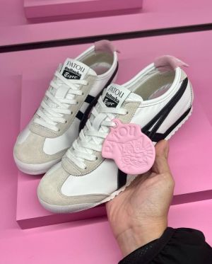 PATOU X ONITSUK_A TIGER mexico 66 WHITEBLACK Women Shoes