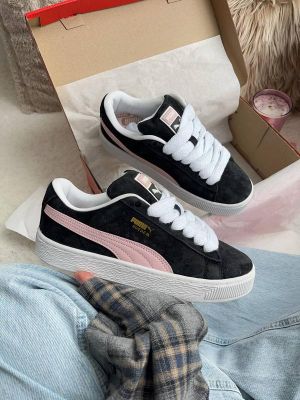  PUM_A Suede XL Black Pink Women Shoes