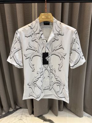 VERSACE_COUTURE_WHITE_PRINTED_PREMIUM_HALF_SHIRT_WITH_BOX_PACKING_(1689)