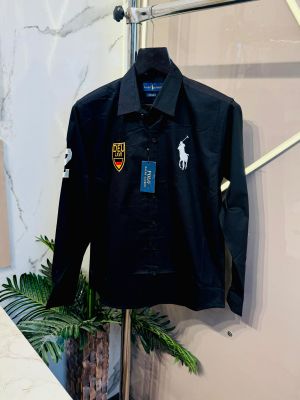 Ralph_Lauren_Black_Embroidery_Logo_Super_Premium_Oxford_Shirt_(1441)