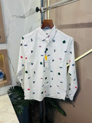 Ralph_Lauren_White_Printed_Super_Premium_Oxford_Shirt_(1444)