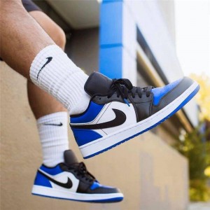 Nikee Air Jordan 1 Low Alternate Royal Toe