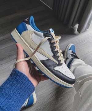 Nikee Air Jordan Retro 1 Low Fragment Semi UA 311