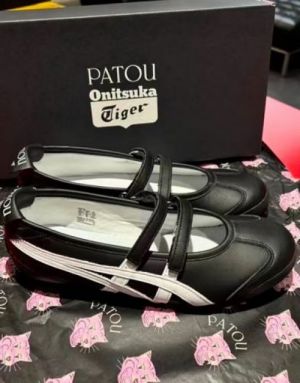 WMNS Onitsuka Tiger Mexico 66 X Patou Black White Silpons