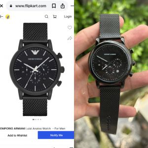 Emporio Arman i Luigi AR 1968  Black