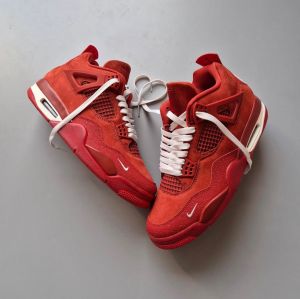 Nik_e Air Jordan 4 X Nigel Sylvester Brick By Brick Men Shoes