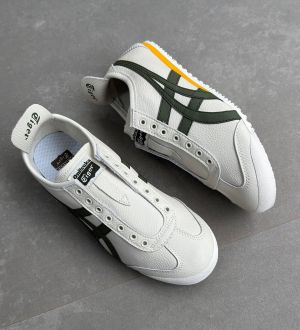Onitsuk_a tiger Mexico 66 Leather Slip On MANGO OLIVE Men Shoes