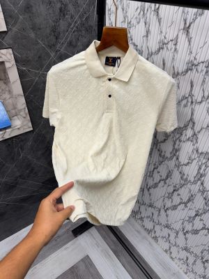 .Sale.Louis.Vuitton.Imported.Very.Premium.polo.Neck.Tshirts.CS126