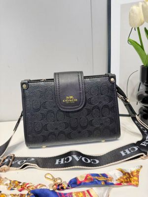 COAC_H sling bag with dual belts with OG folding box 164