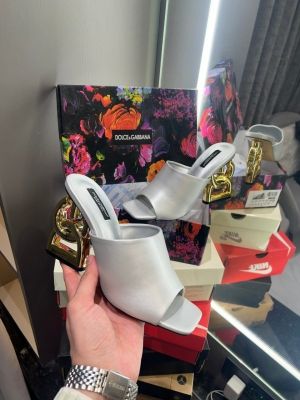 Dolce_&_Gabbana_D&G_High_heel_Gold_Sandals_With_OG_Box_&_Carry_Bag_(Silver-1044)