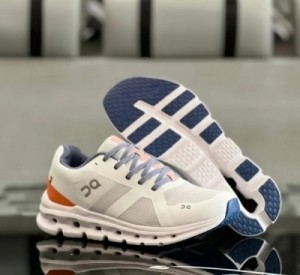 On Cloud Monster Undyed White Flame Running Shoes C S